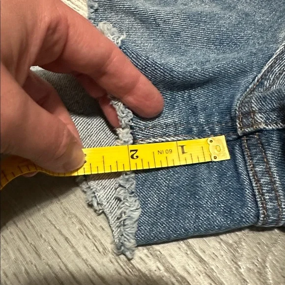 Wild Fable Light Blue Denim Shorts Size 10 - Picture 8 of 8